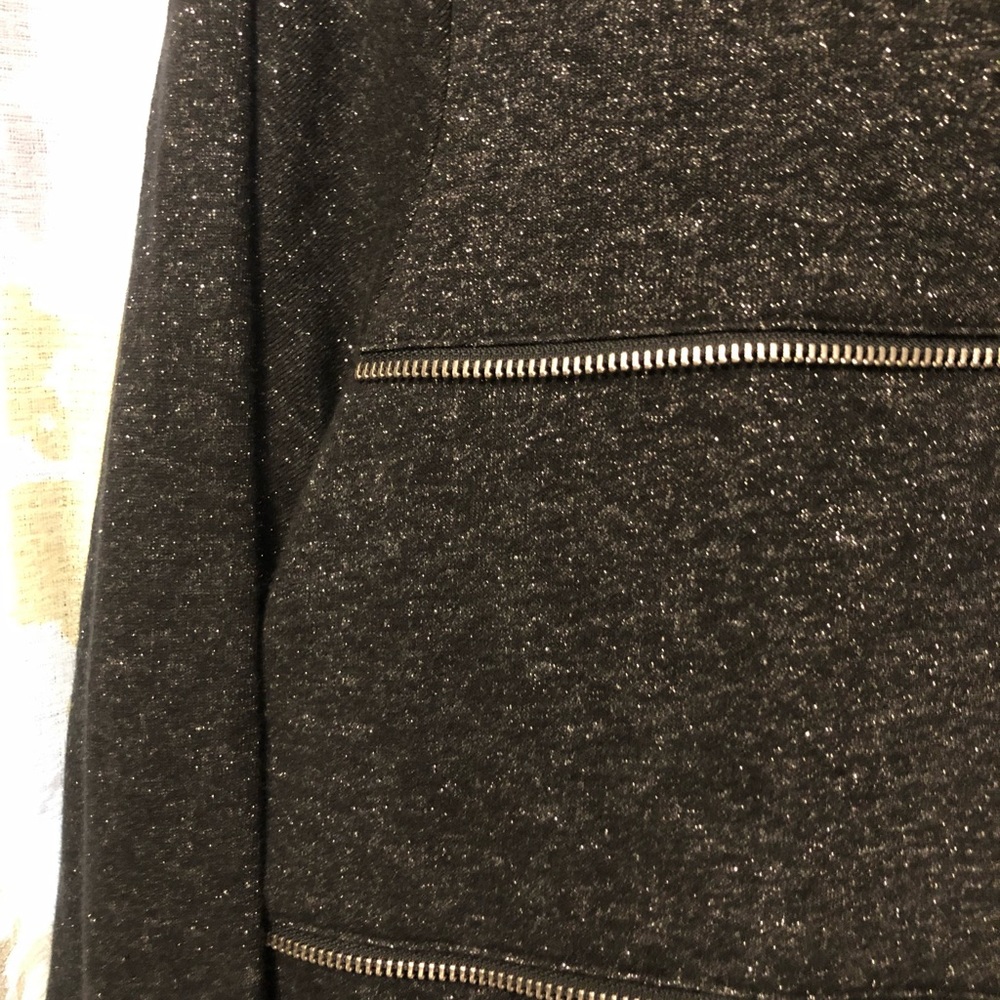 Lane Bryant Zipper Design Sweat Shirt - Picture 3 of 4